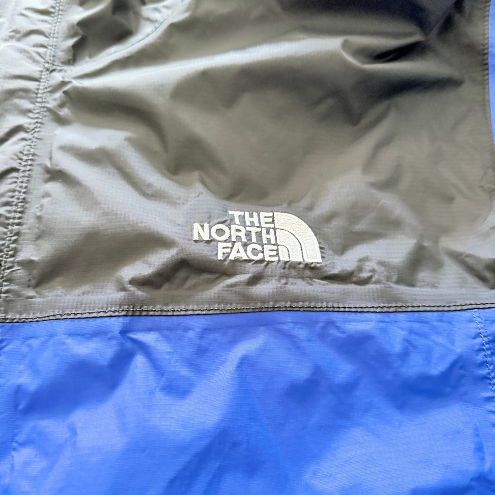 The North Face DryVent Rain Jacket Mens XL Blue Hooded Waterproof Shell - Picture 5 of 10
